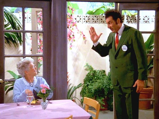 A vote for me is a vote for Kramer! 