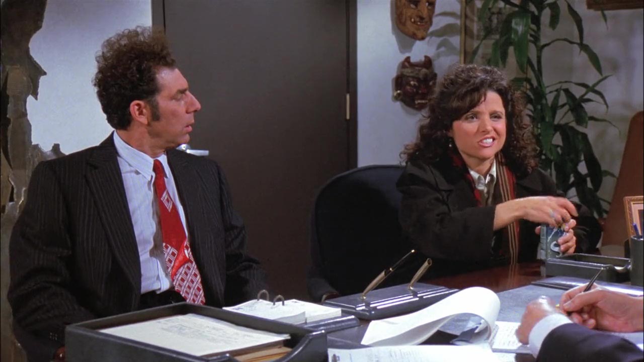 Elaine: Yank it like you